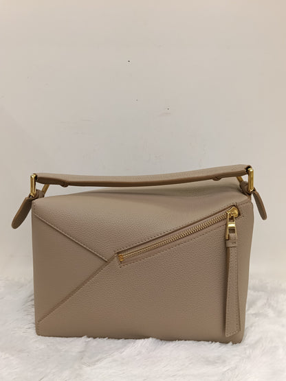 Loewe Puzzle Small Edge Grained Sand GHW 2023