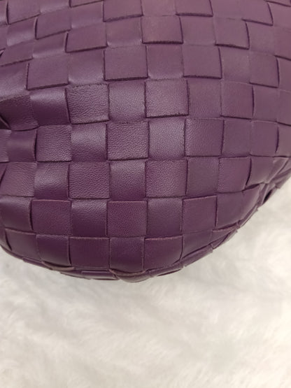Bottega Veneta Teen Jodie Purple GHW
