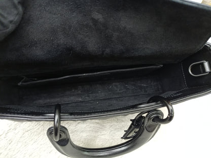 Dior Lady D'Joy Medium Cannage Diamond All Black 2022