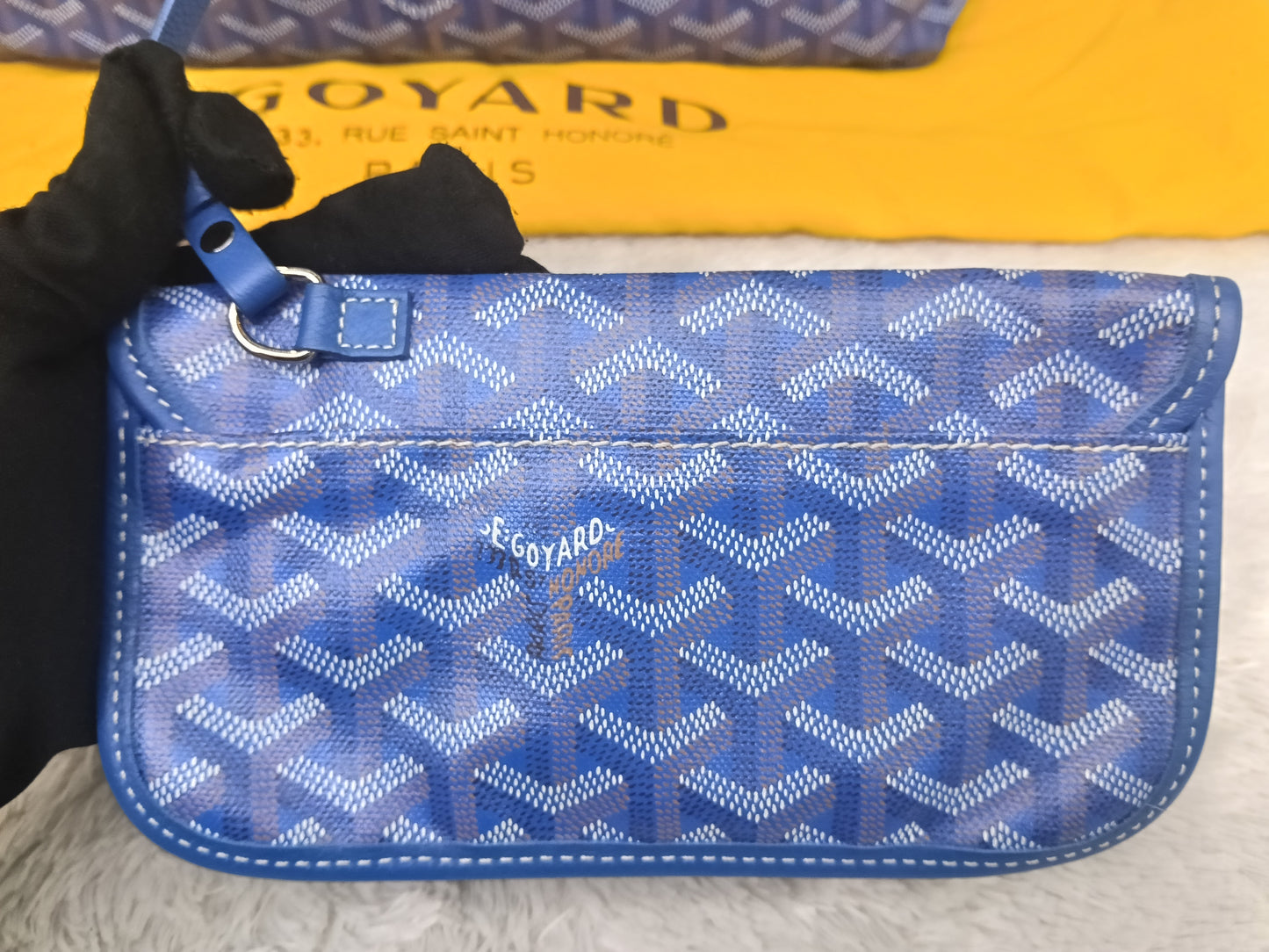 Goyard St Louis PM Blue 2019