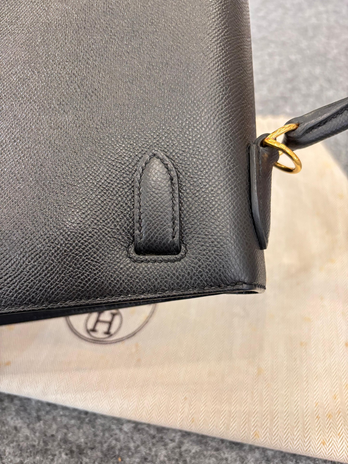 K32 Epsom Sellier Black GHW #A