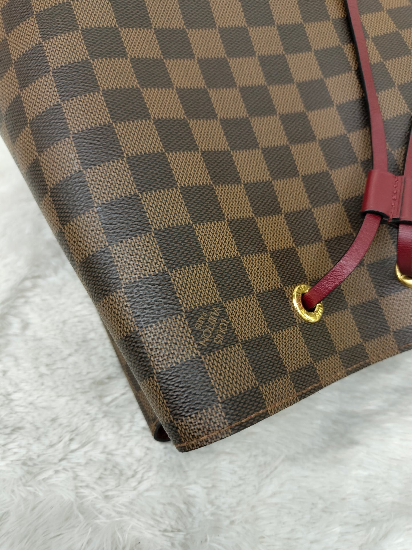 LV Neo Noe MM Damier Cherry Berry 2020