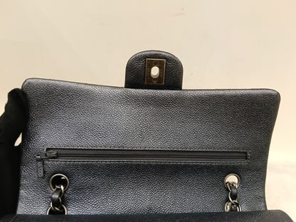 Chanel Medium Caviar Charcoal RHW DF #20