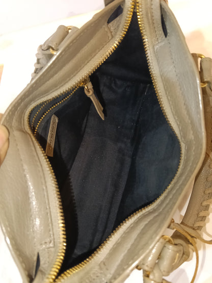 Balenciaga Mini City Edge Mink Grey GHW 2018