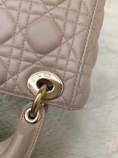 Lady Dior Mini Lamb Blush GHW 2017