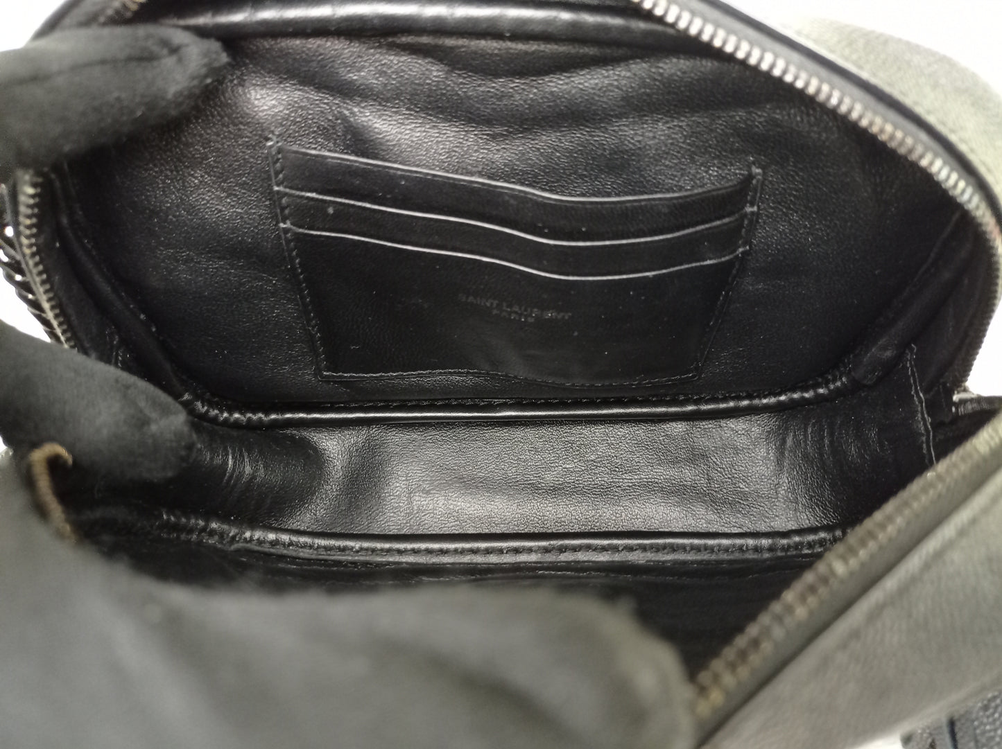 YsL Lou Mini Camera Grained All Black 2019