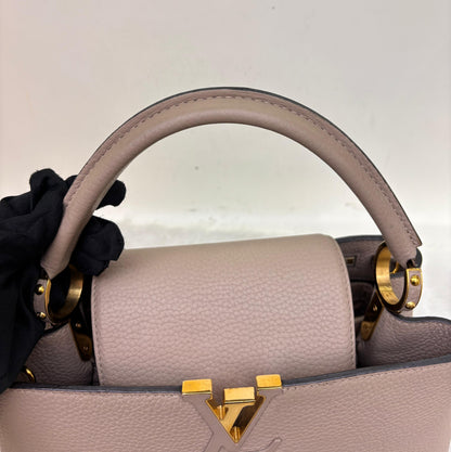 LV Capucines PM Taurillon Gallet 2018