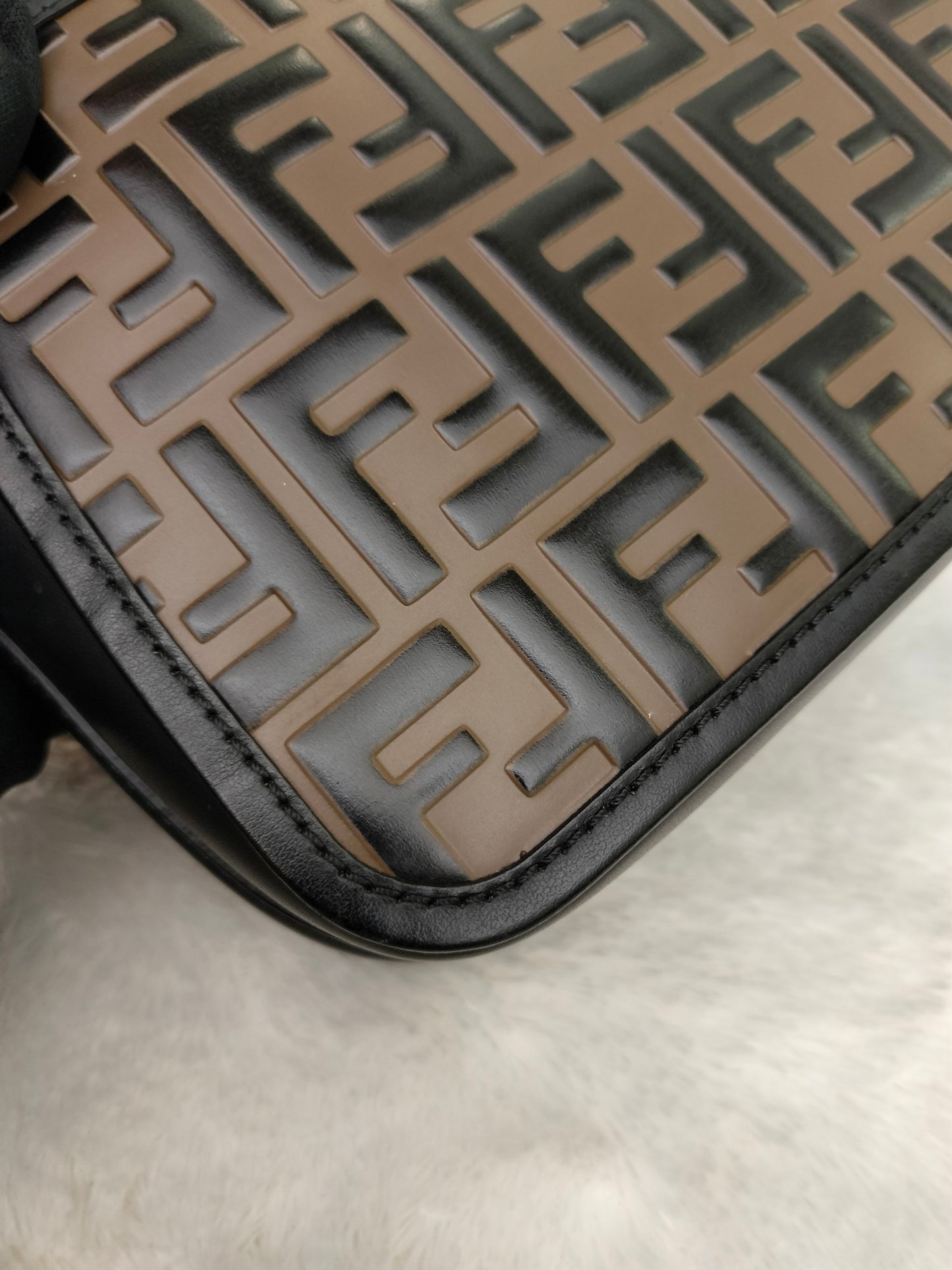 Fendi Camera Bag FF Black Maya GHW