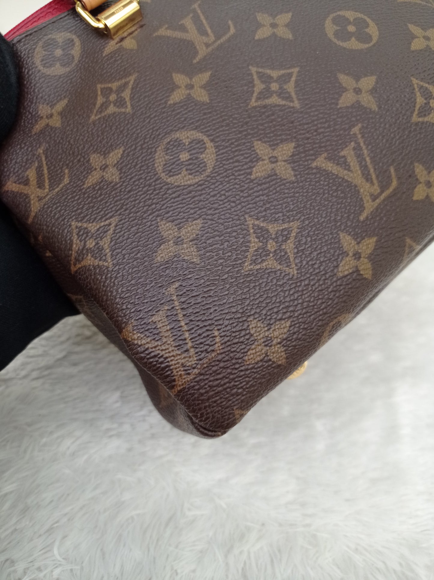 LV Pallas BB Monogram Cerise
