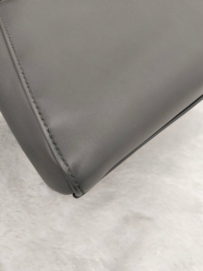 Fendi Peekaboo Mini Grey Blue GHW