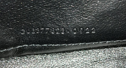 YsL WOC 22 Monogramme Chevron Grained All Black 2022