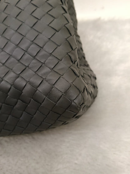 Bottega Veneta Nappa Intrecciato Chain Tote Large Grey RHW