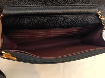 Chanel WOC Caviar Black GHW #29