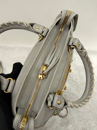Balenciaga Mini City Edge Grey GHW