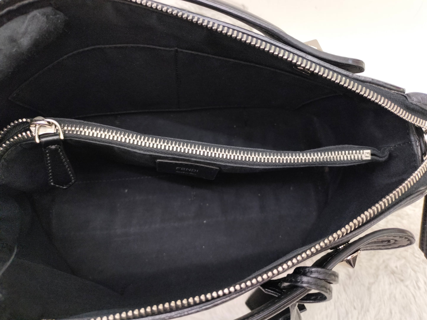 Fendi BTW Medium Black SHW 2016