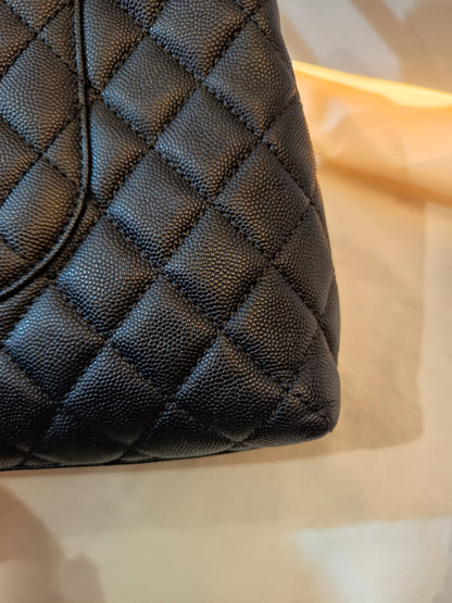 Chanel Coco Handle Large Caviar Black GHW #25