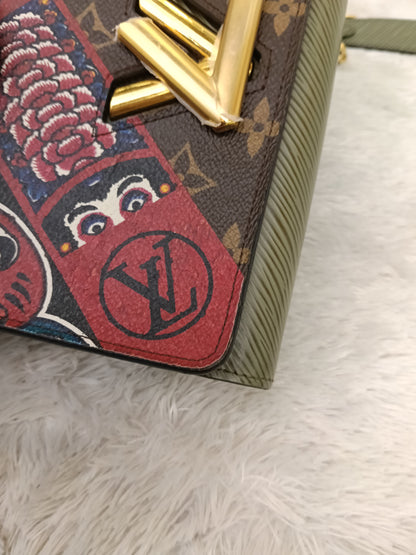 LV Twist Chain Wallet Monogram Kabuki 2017