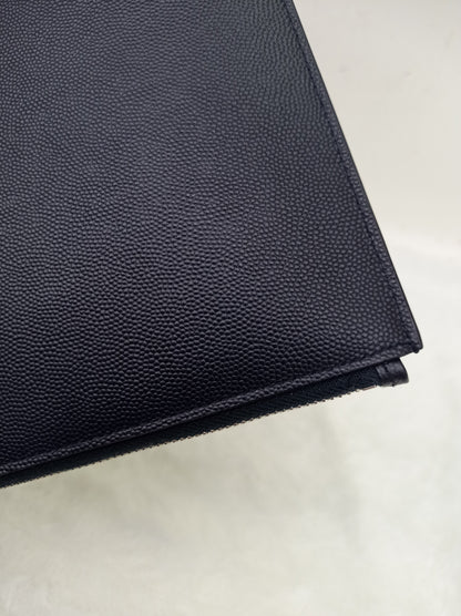 *Excellent Condition* YsL Ipad Mini Zip Pouch Small Grained Navy SHW 2017