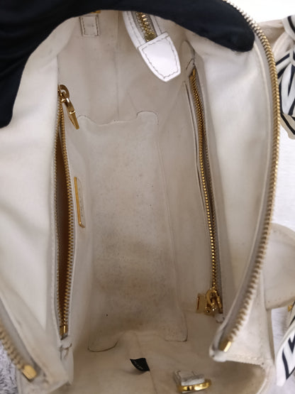 Prada Midollino Canapa Naturale Bianco GHW