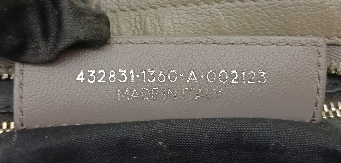 Balenciaga Small City Edge Grey SHW 2017