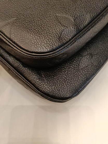 LV Multi Pochette Accesories NV Monogram Empreinte Noir (CHIP)