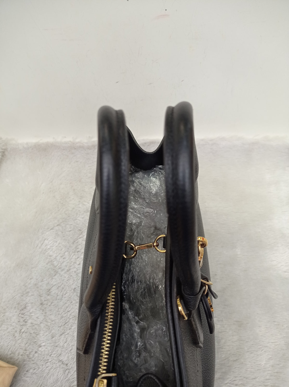 LV Steamer MM Taurillon Noir 2016