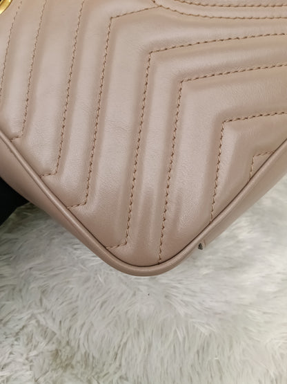 Gucci Marmont Small Nude GHW