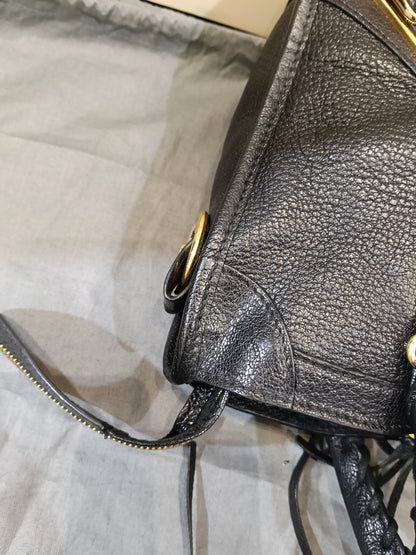 Balenciaga Small City Edge Black GHW 2020