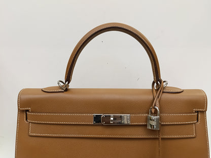 K35 Epsom Sellier Gold PHW #J square