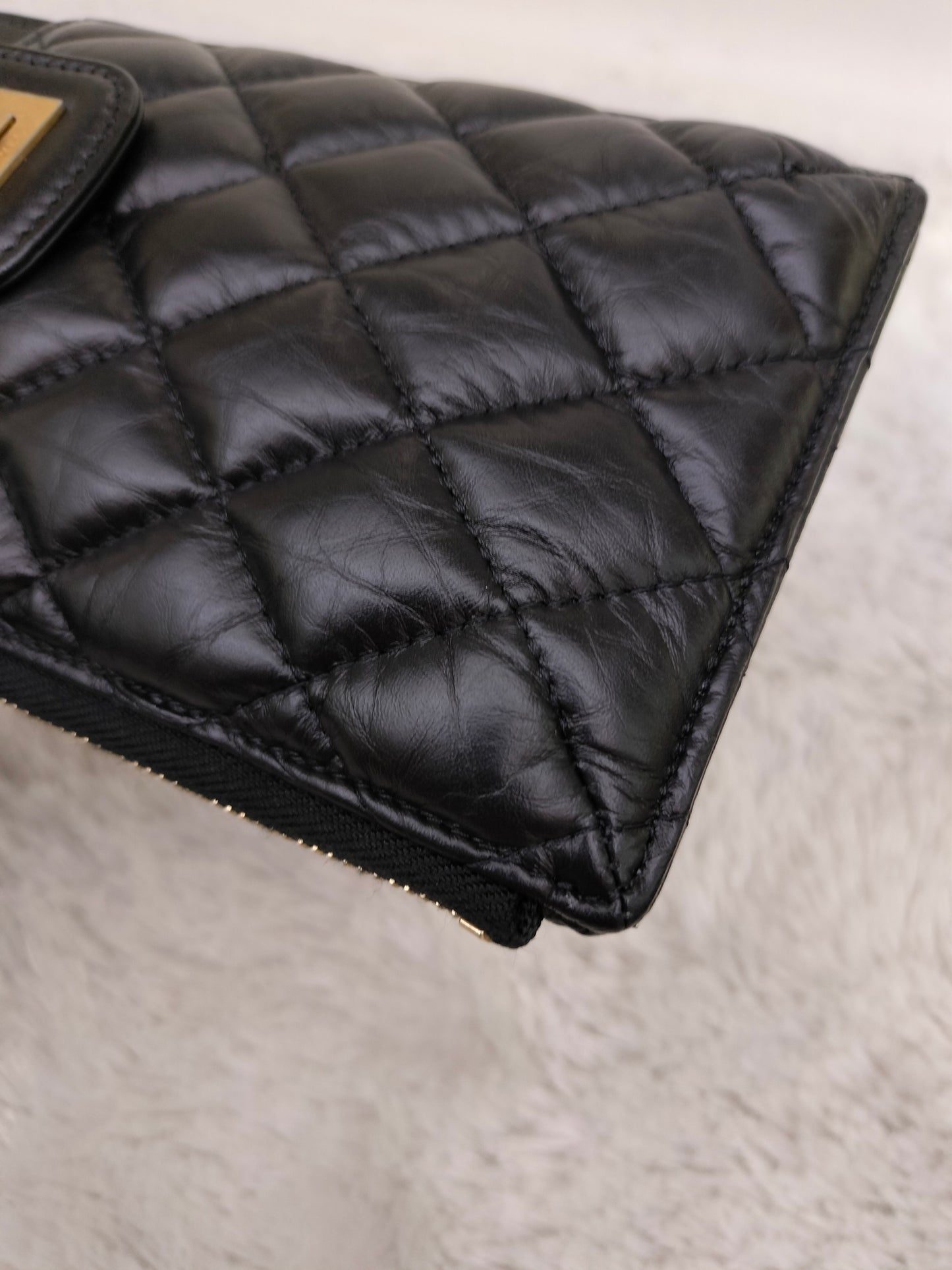 Chanel Reissue Phone Case Small Calfskin Black GHW #30