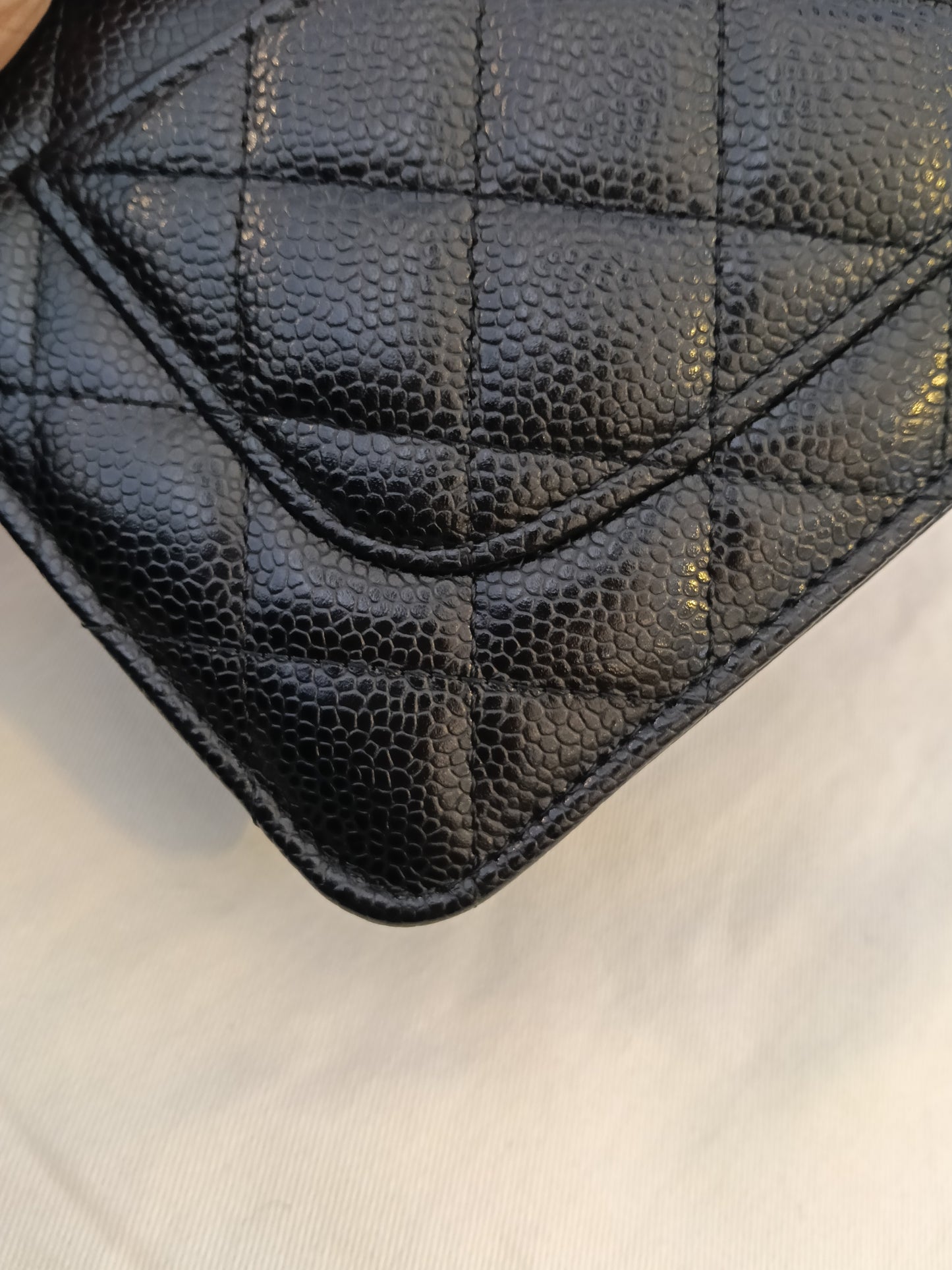 Chanel WOC Caviar Black GHW #29