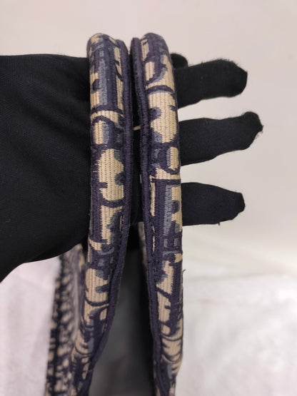 Dior Tote Book Medium Oblique Navy 2019