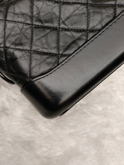 Chanel Gabrielle Small So Black #25