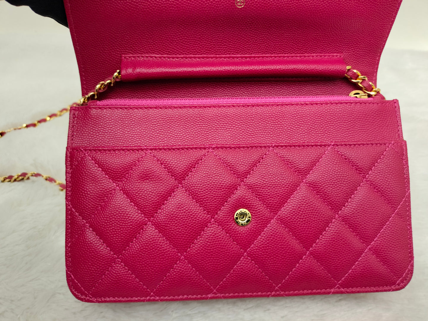 Chanel WOC Caviar Pink GHW #29