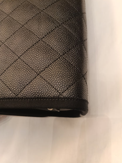 Chanel Top Handle Seasonal Flap Caviar Black SHW #25