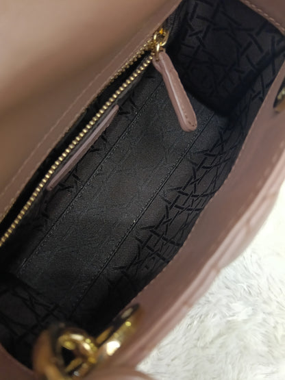 Lady Dior Mini Lamb Fard GHW 2019