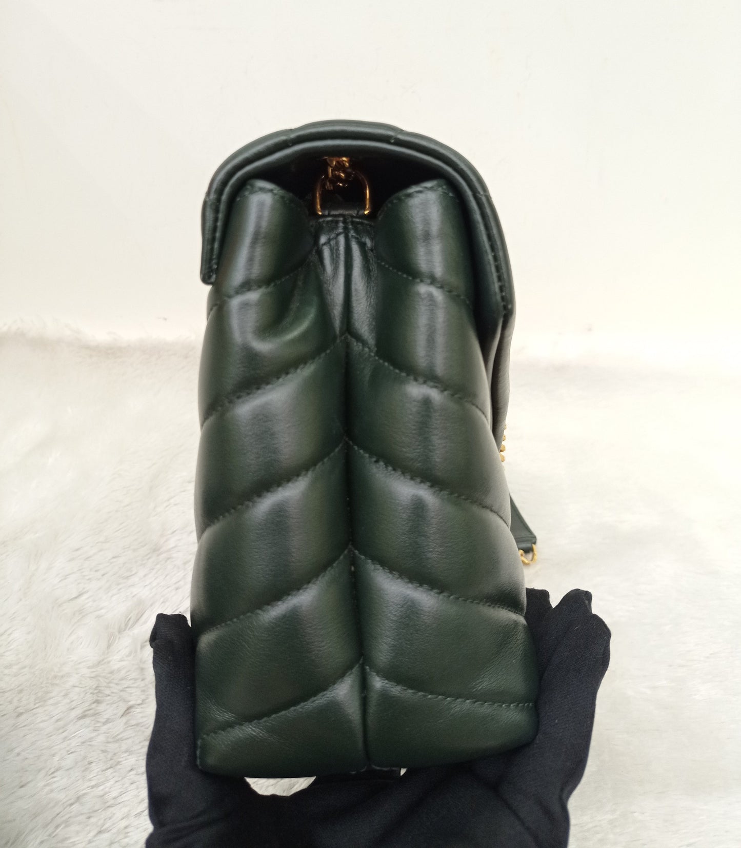 YsL Lou Lou Small Lamb Emerald Green GHW 2019