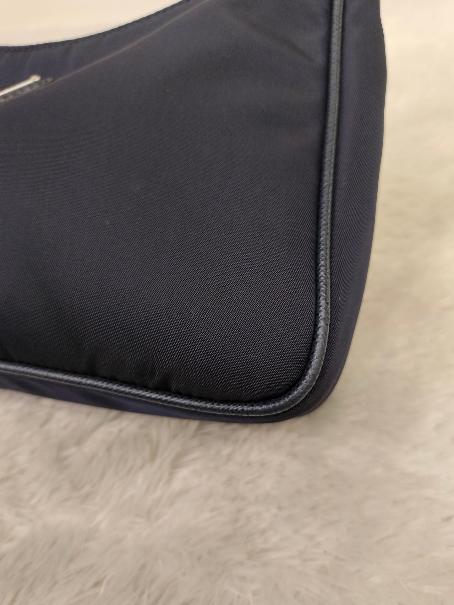 Prada Multi Pochette Re Edition Nylon Navy SHW