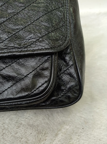YsL Niki Medium Calfskin Black RHW 2018