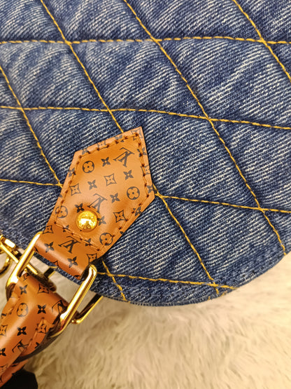 LV Alma BB Denim L Malletage Blue 2019