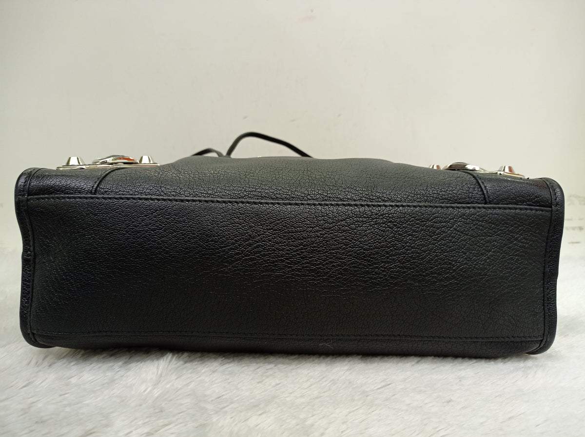 Balenciaga Small City Edge Black SHW 2024