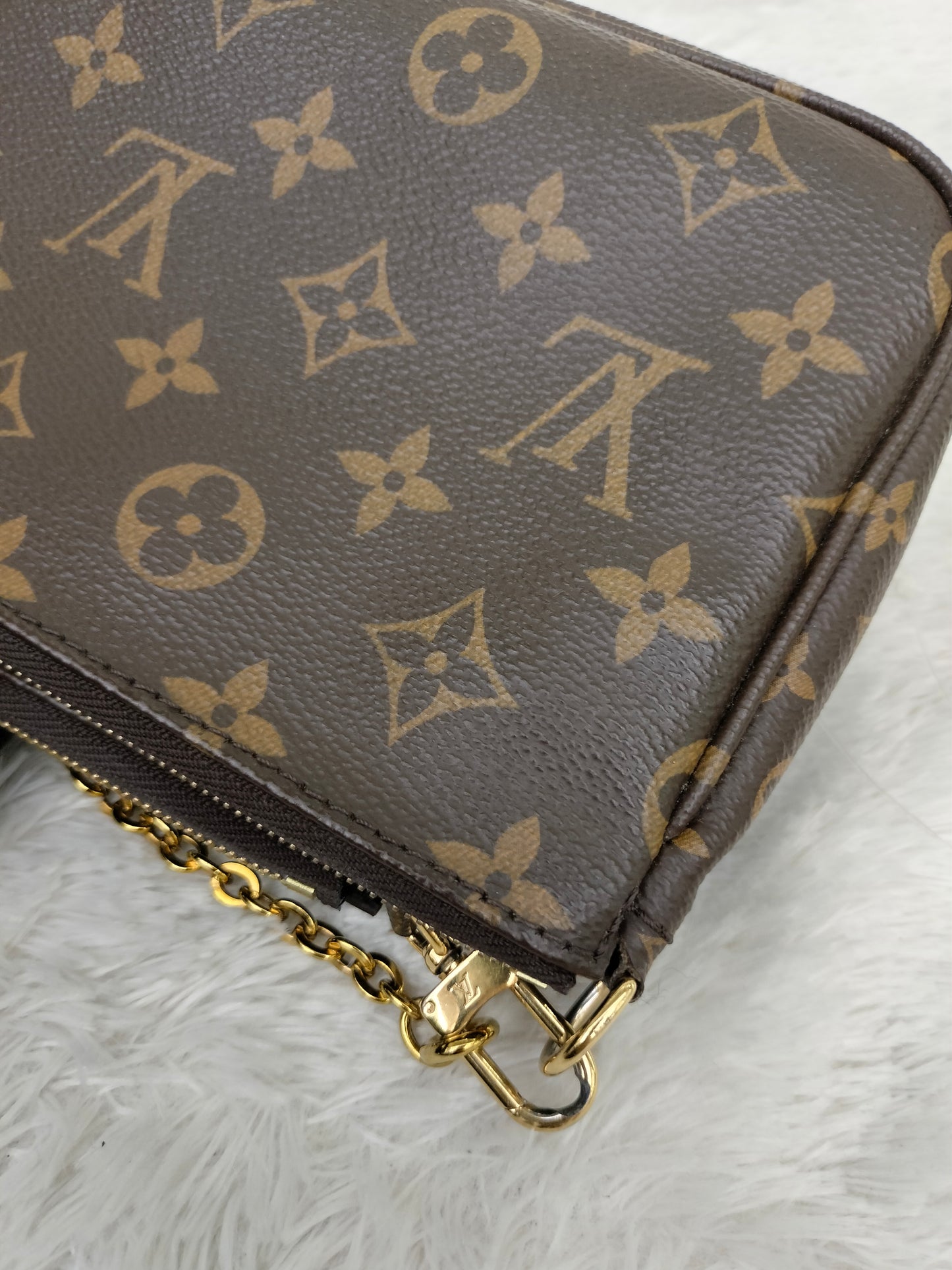 LV Multi Pochette Monogram Khaki 2020