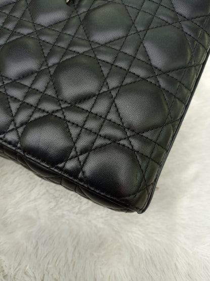 Lady Dior Small Lamb Black RHW 2021