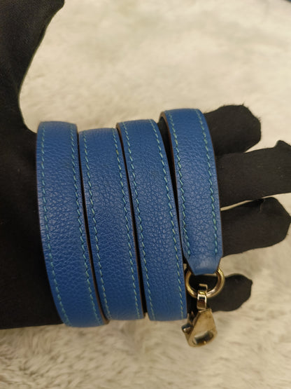 K35 Togo Blue Myconos PHW #O square