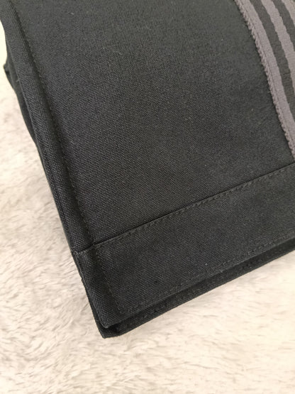 Hermes Fourre Tout Clutch Canvas Black Gray
