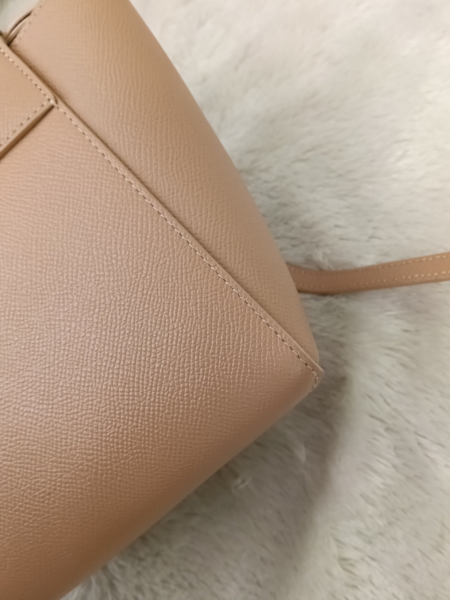 Celine Nano Belt Grained Desert Rose GHW 2020