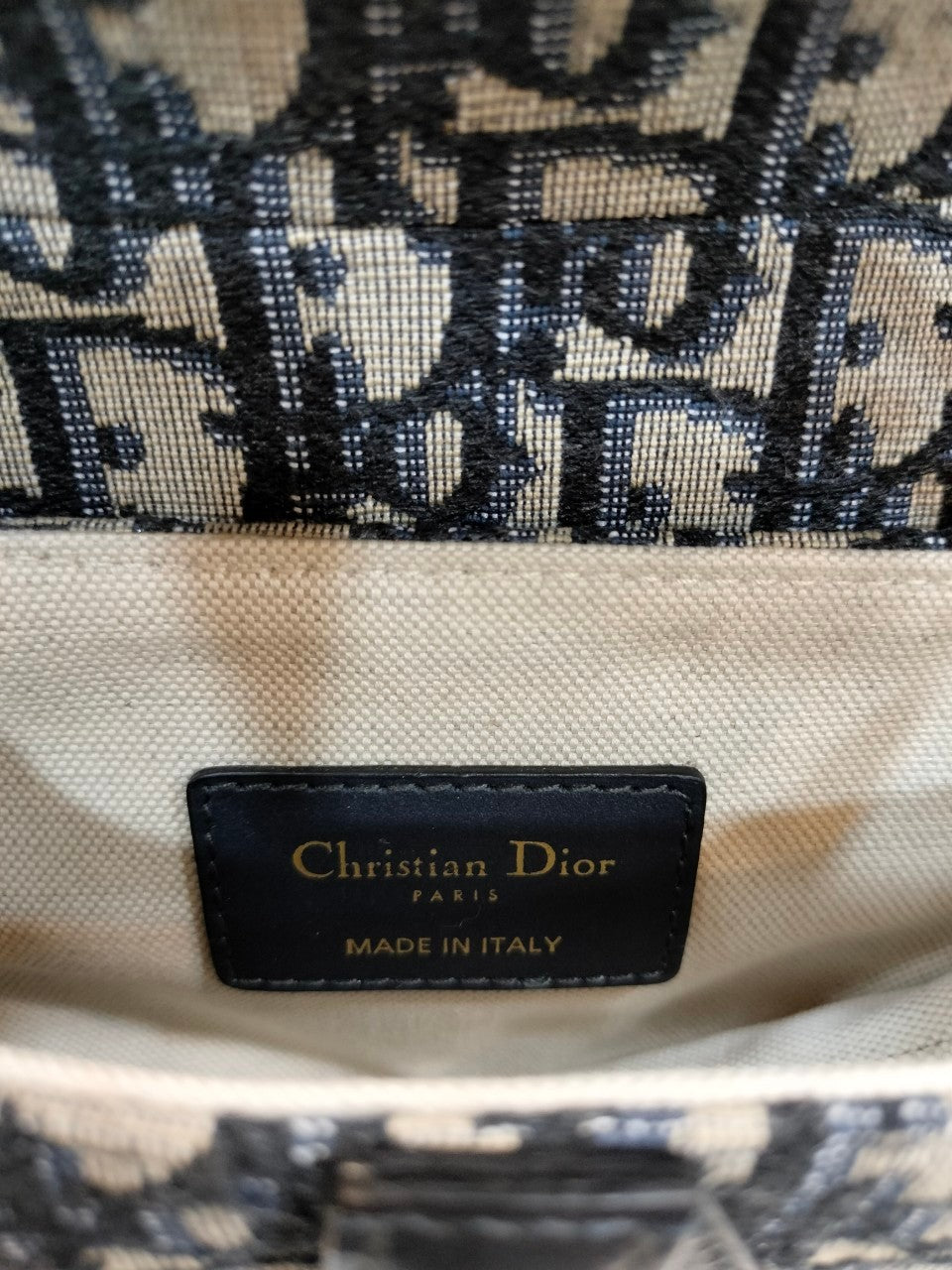 Dior Saddle Mini Oblique Navy GHW 2020