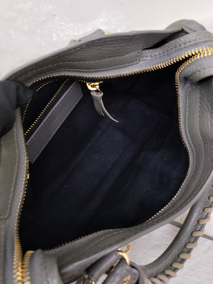 Balenciaga Mini City Edge Grey GHW 2017