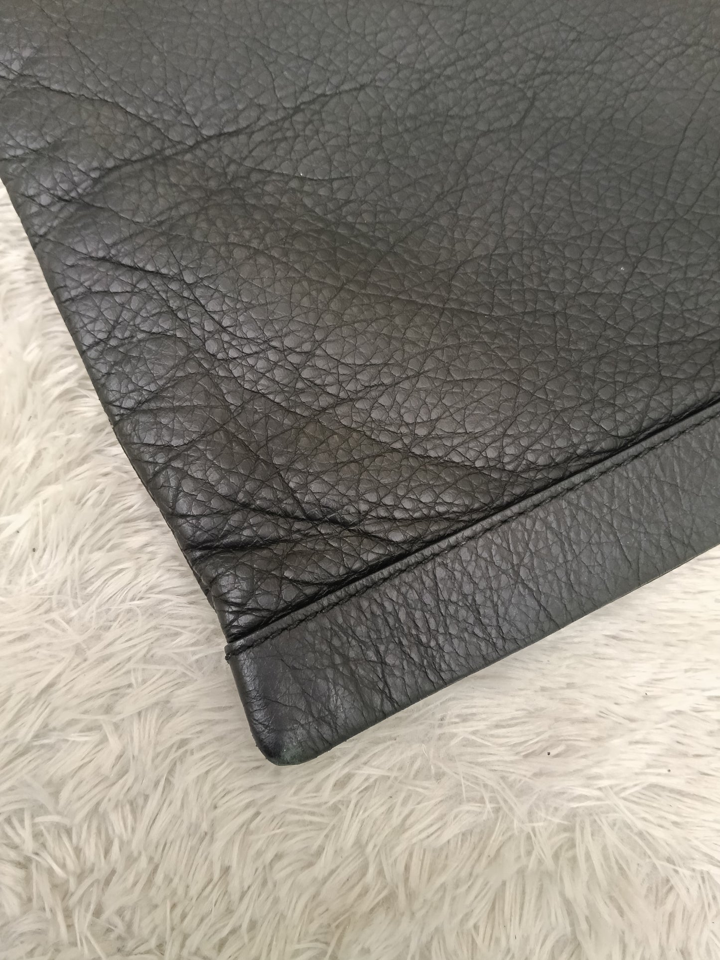 Balenciaga Clip Large Porte Documents Clutch Black SHW 2016