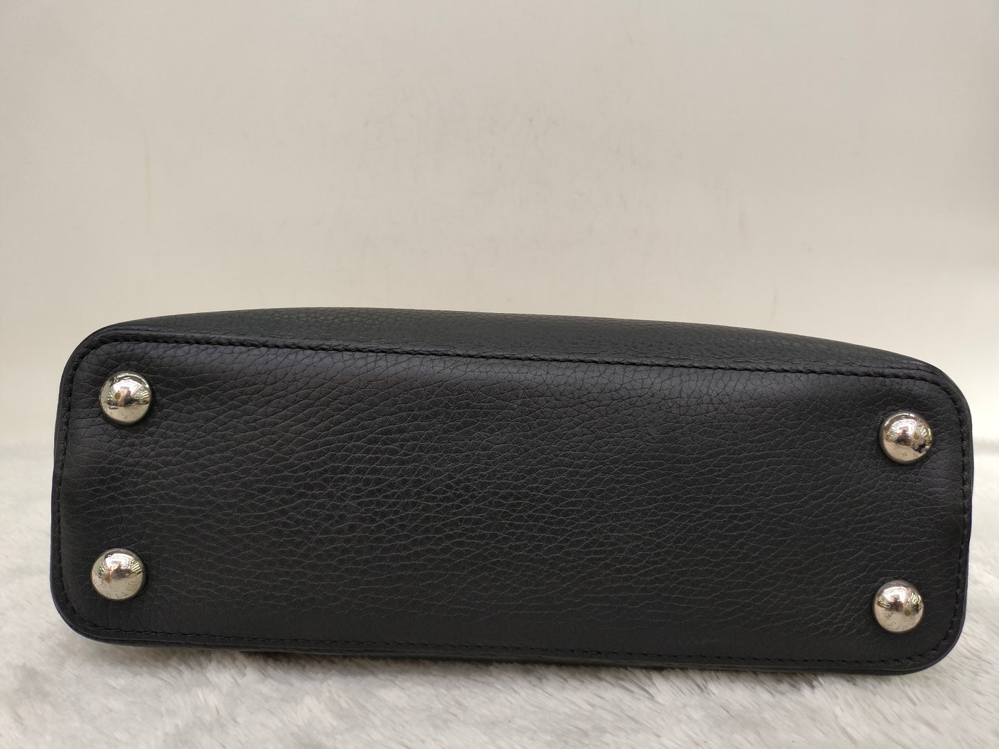 LV Capucines BB Black Handle Python 2018